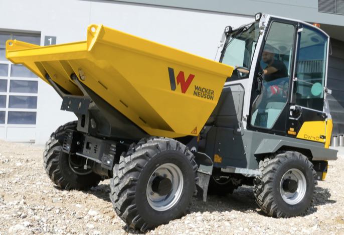 noticias maquinaria dumpers Wacker Neuson
