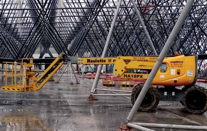 noticias maquinaria mateco aeropuerto