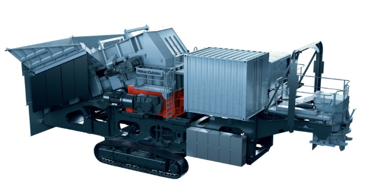noticias maquinaria trituración Metso outec