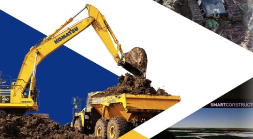 noticias maquinaria Komatsu Bluefield