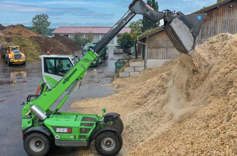 noticias maquinaria Manipuladores telescópicos SENNEBOGEN