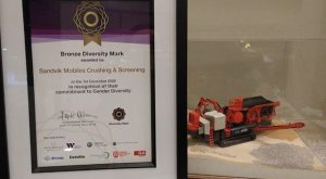 noticias maquinaria Sandvik Mobiles premiado