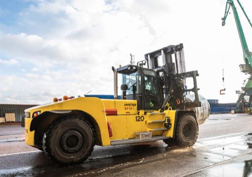 noticias maquinaria éxito de Hyster Tracker