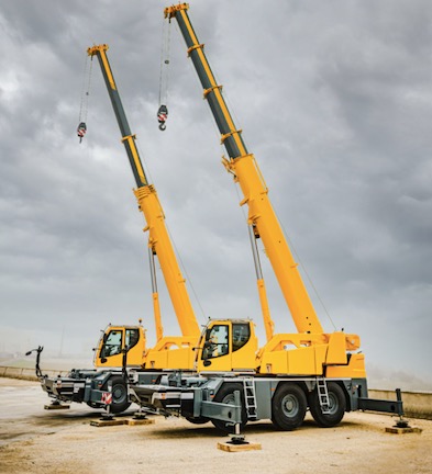 noticias maquinaria grúa compacta LTC 1050-3.1 de Liebherr