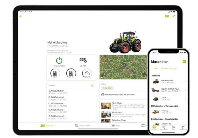 noticias maquinaria Connect claas