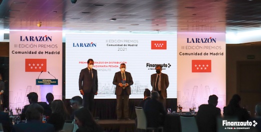 noticias maquinaria Finanzauto premiado