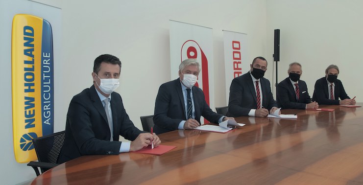 noticias maquinaria New Holland Agriculture con Maschio Gaspardo