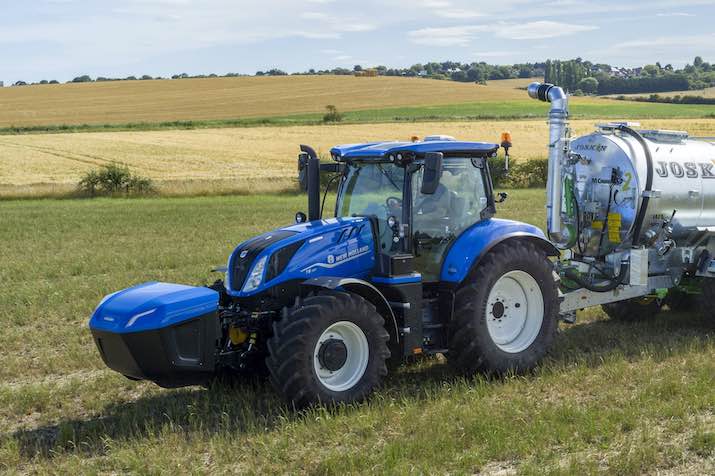 noticias maquinaria New Holland Agriculture metano