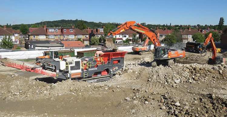 noticias maquinaria Sandvik Mobiles demolicion y reciclaje