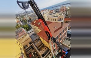 noticias maquinaria grúa Fassi san remo