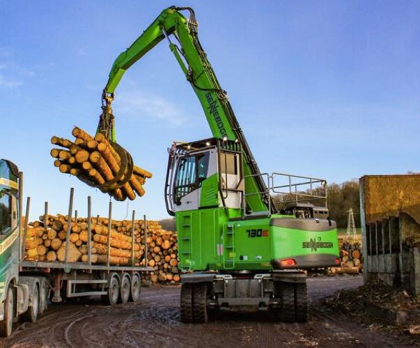 noticias maquinaria manipulador de materiales SENNEBOGEN 730 E