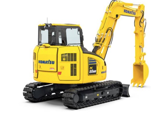 noticias maquinaria midiexcavadora Komatsu PC88MR-11