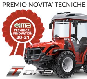 noticias maquinaria tractor SRX TORA de Carraro eima