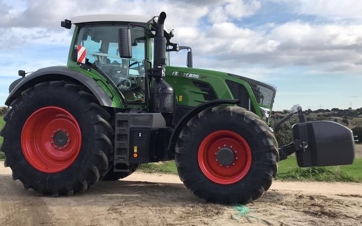 noticias maquinaria Algeinsa tractor Fendt 826 Vario
