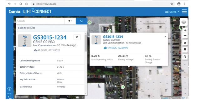 noticias maquinaria Genie® Lift ConnectTM