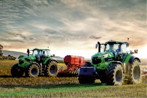 noticias maquinaria Gira de demostraciones de la Serie 8 TTV de DEUTZ-FAHR