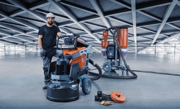 noticias maquinaria Husqvarna Construction con HTC