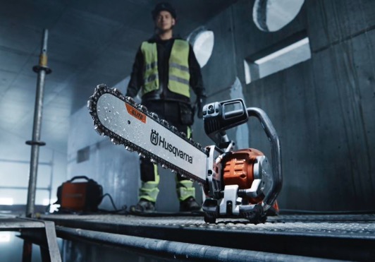 noticias maquinaria Husqvarna corte hormigón