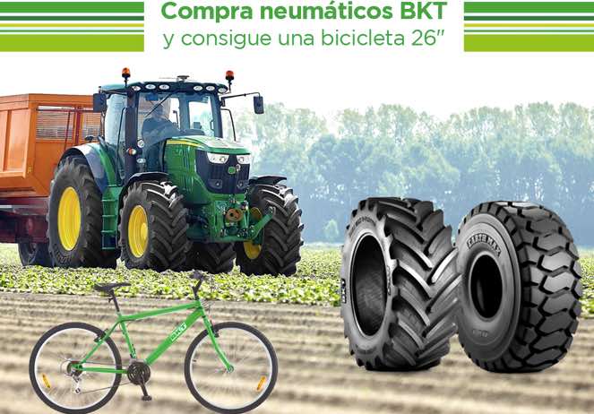 noticias maquinaria S. José Pneus y BKT