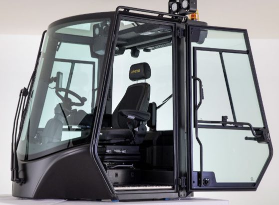 noticias maquinaria cabina para carretillas elevadoras Hyster