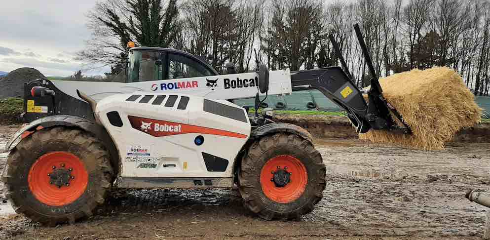 noticias maquinaria cargadora bobcat granja