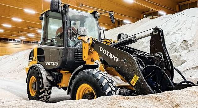 noticias maquinaria cargadora de ruedas eléctrica compacta de Volvo CE