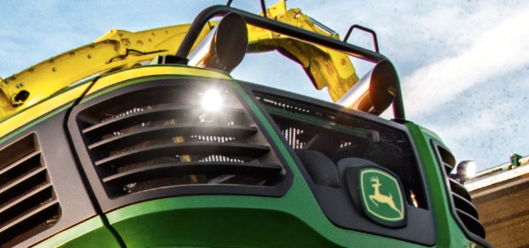 noticias maquinaria picadora de forraje John Deere