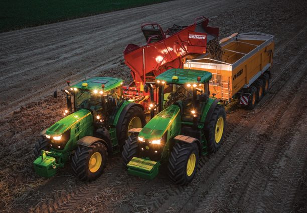 noticias maquinaria tractores y las picadoras de forraje John Deere