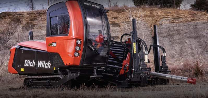 noticias maquinaria Ditch Witch® AT32
