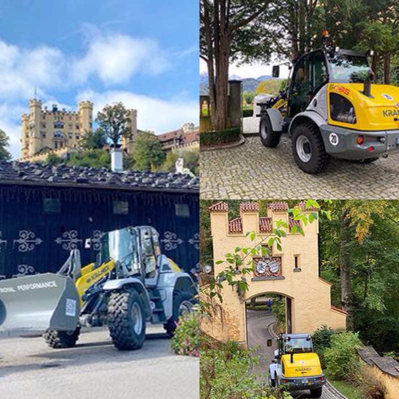 noticias maquinaria Las cargadoras Kramer 5085 y 8155