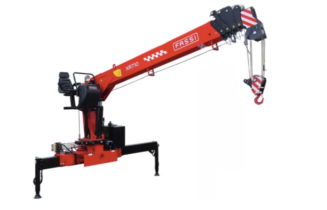 noticias maquinaria grua XR710 de Fassi