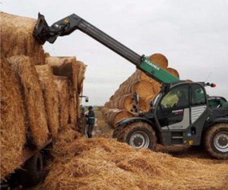 noticias maquinaria manipulador telescópico Kramer KT557