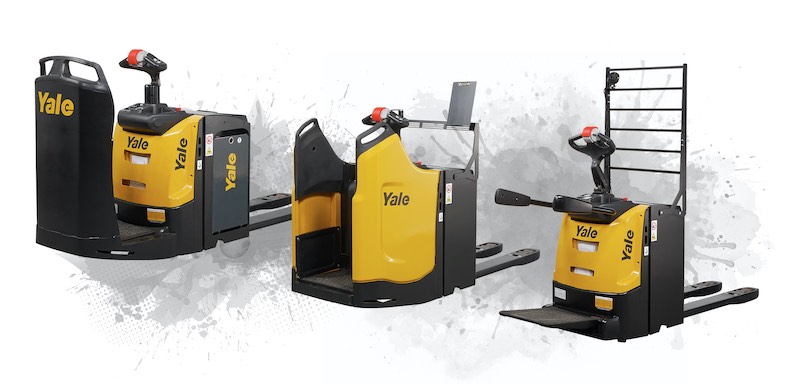 noticias maquinaria nueva transpaleta de plataforma de Yale