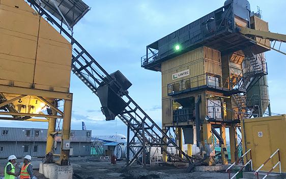 noticias maquinaria planta de asfalto Lintec