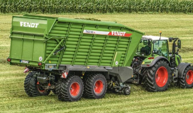 noticias maquinaria remolque autocargador Fendt Tigo