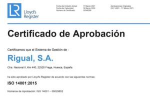 noticias maquinaria ritual certificado