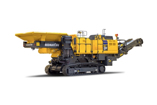 noticias maquinaria Komatsu Europe trituradora