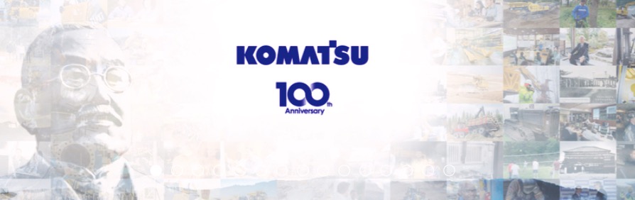 noticias maquinaria Komatsu celebra sus primeros 100 años de vida