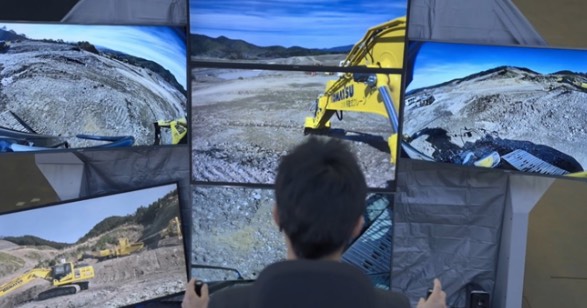 noticias maquinaria Komatsu tecnología de automatización