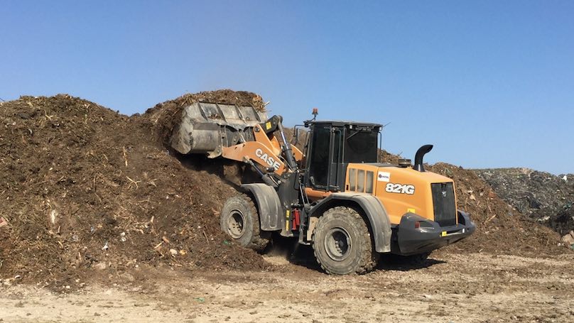 noticias maquinaria Reciclados Almerienses 2005 maquinaria CASE