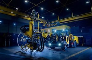 noticias maquinaria batería Epiroc Boltec M