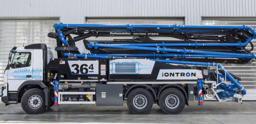 noticias maquinaria bombas de hormigón iONTRON de Putzmeister