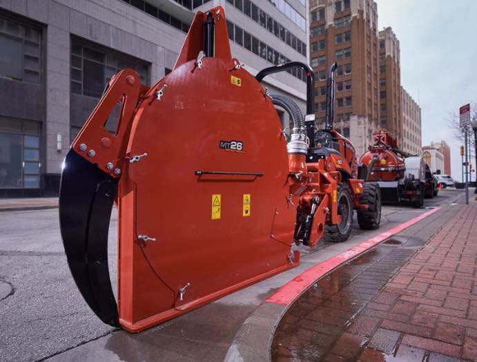 noticias maquinaria micro-zanjadora MT26 de Ditch Witch
