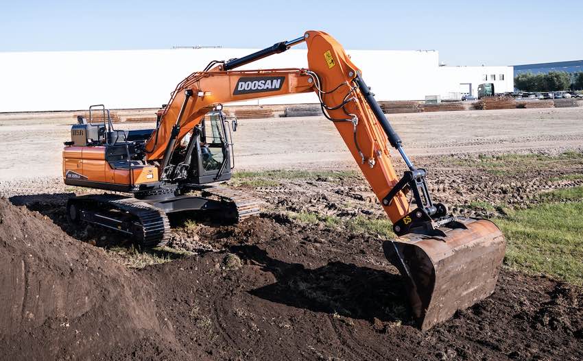 noticias maquinaria Doosan excavadora de orugas DX225LC-7