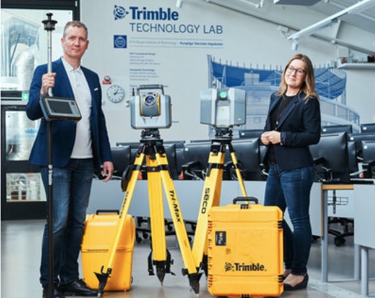 noticias maquinaria El Instituto Real de Tecnología KTH y Trimble