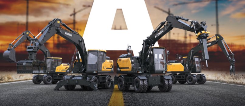 noticias maquinaria HCE EXCAVADORAS DE RUEDAS SERIE A