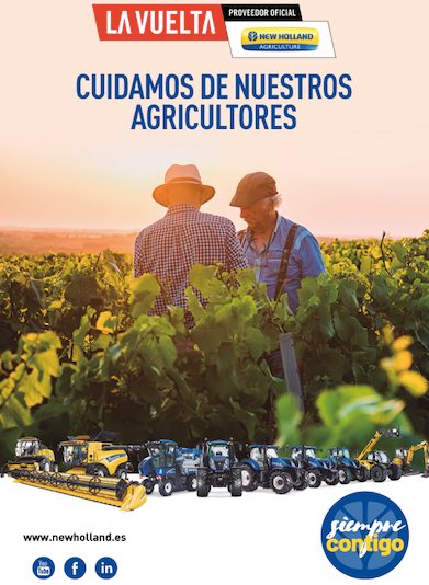 noticias maquinaria New Holland_ La Vuelta 2021