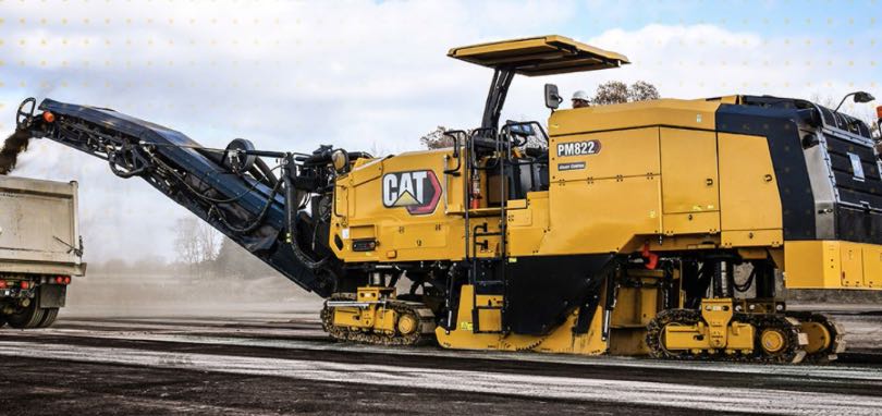noticias maquinaria finanzauto y Caterpillar fresadoras