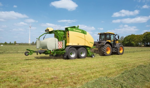 noticias maquinaria rotoempacadoras Krone