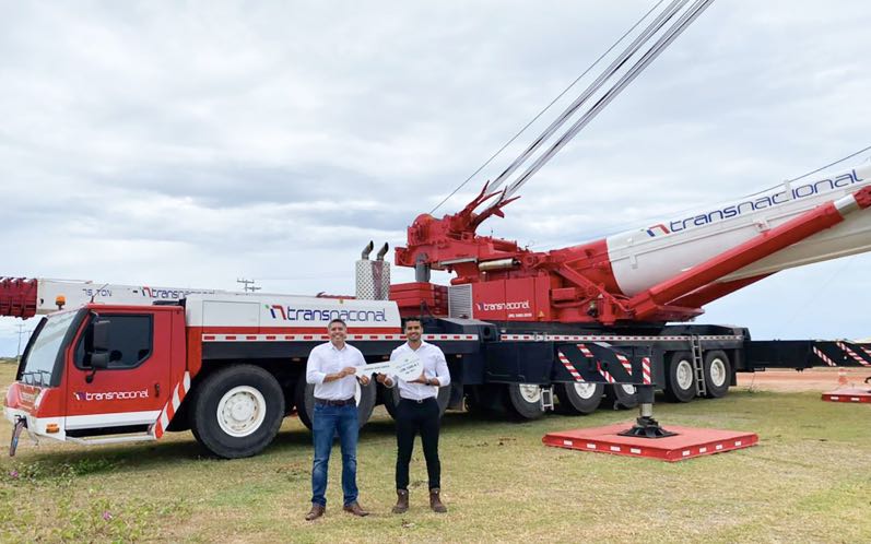 noticias maquinaria Transnacional grúa Liebherr LTM 1500-8.1